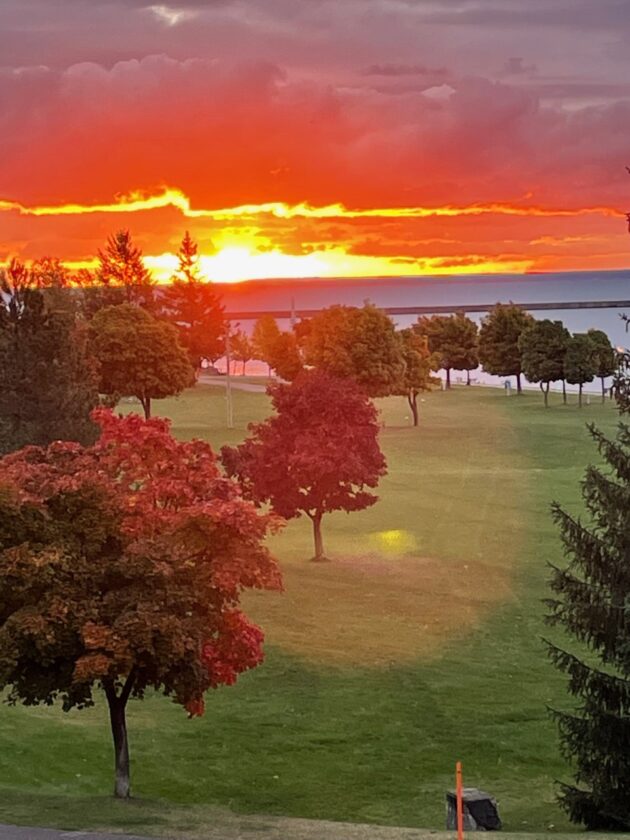 Sunrise at Mattson Lower Harbor Park